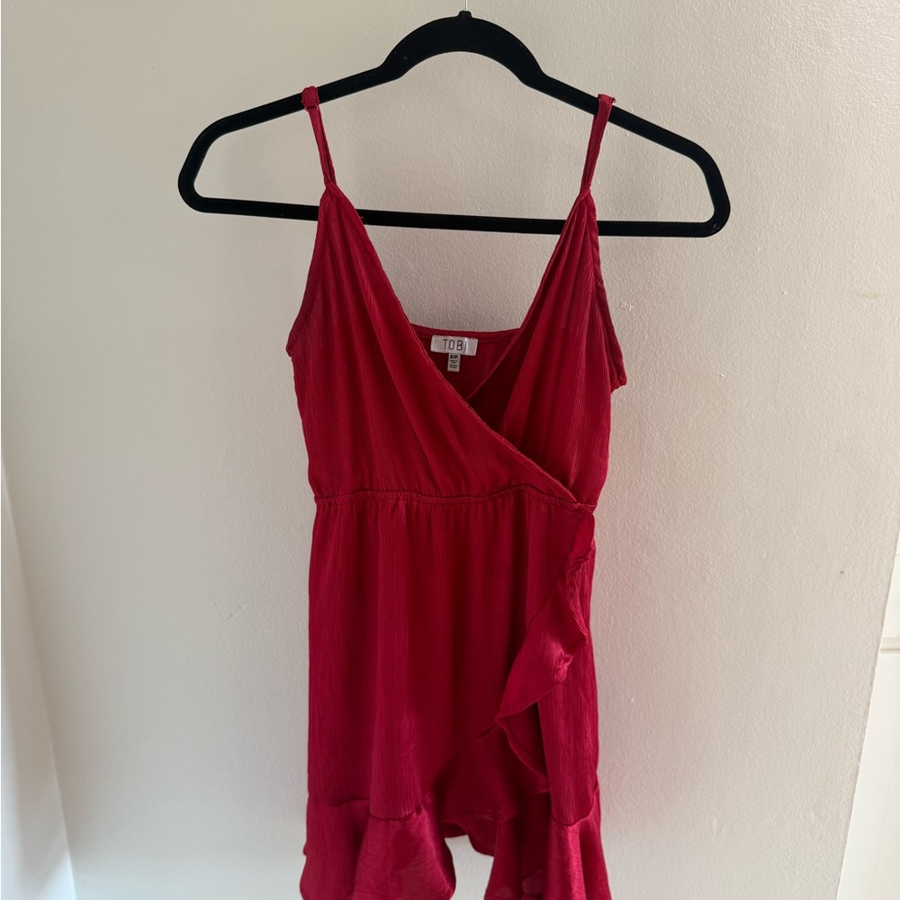 Red Tobi dress - Picture 5 of 5